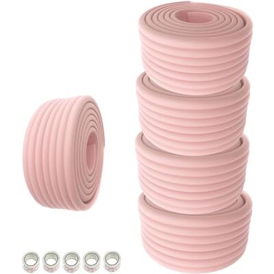 HIMRY Universal Protector Espuma, 1000cm x 80mm x 8mm Multiusos anticolisión Protección Espuma Rollo para Bebés niños, No Tóxico Seguridad Protectores Superficie & Bordes, 5x2m, Rosado KXD7002-pink HIMRY Universal Protector Espuma, 1000cm x 80mm x 8mm Multiusos anticolisión Protección Espuma Rollo para Bebés niños, No Tóxico Seguridad Protectores Superficie & Bordes, 5x2m, Rosado KXD7002-pink