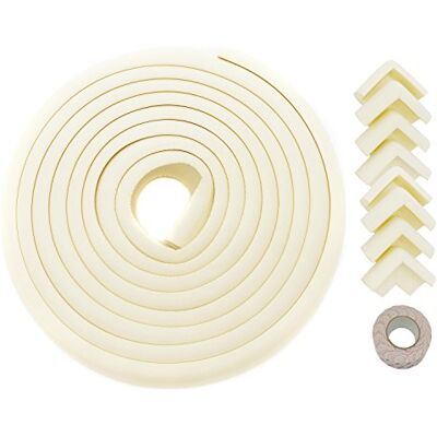 HIMRY Protector de Esquinas (5 m), Color Crema HIMRY Protector de Esquinas (5 m), Color Crema