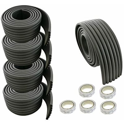 HIMRY Universal Protector Espuma, 1000cm x 80mm x 8mm Multiusos anticolisión Protección Espuma Rollo para Bebés niños, No Tóxico Seguridad Protectores Superficie & Bordes, 5x2m, Negro KXD7002-black HIMRY Universal Protector Espuma, 1000cm x 80mm x 8mm Multiusos anticolisión Protección Espuma Rollo para Bebés niños, No Tóxico Seguridad Protectores Superficie & Bordes, 5x2m, Negro KXD7002-black