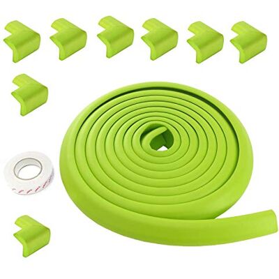 HIMRY Protector de Esquinas (5 m), Color Verde HIMRY Protector de Esquinas (5 m), Color Verde