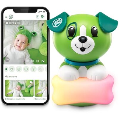 LeapFrog Scout Connected Baby Monitor, WI-FI, FHD 1080p, Free App Remote Access, Rotate-Tilt-Zoom, 2-Way Audio, Colour Night Light, Infrared, Melodies, Sound/Motion Alerts LeapFrog Scout Connected Baby Monitor, WI-FI, FHD 1080p, Free App Remote Access, Rotate-Tilt-Zoom, 2-Way Audio, Colour Night Light, Infrared, Melodies, Sound/Motion Alerts