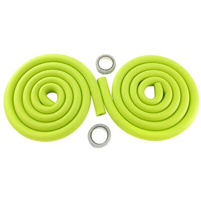 HIMRY 4 Metros (2 x 2 m) para Mesa de Cristal en Forma de U, protección de Bordes para bebé, protección contra Golpes, Borde de Muebles, cojín de Esponja a Prueba de niños, Parachoques anticolisión, HIMRY 4 Metros (2 x 2 m) para Mesa de Cristal en Forma de U, protección de Bordes para bebé, protección contra Golpes, Borde de Muebles, cojín de Esponja a Prueba de niños, Parachoques anticolisión,