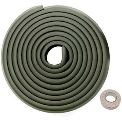 HIMRY Protector de Bordes en Forma de L, Color Negro HIMRY Protector de Bordes en Forma de L, Color Negro