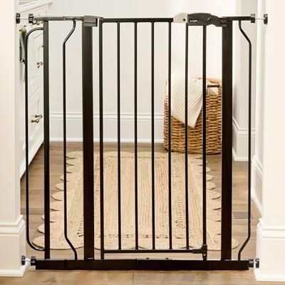 Regalo Safety 91.4cm Extra Tall Baby Gate for Doorways & Bottom of Stairs, Fits Openings 73.6-90cm (Extension Included), Pressure Mounted for Babies, Toddlers & Pets Regalo Safety 91.4cm Extra Tall Baby Gate for Doorways & Bottom of Stairs, Fits Openings 73.6-90cm (Extension Included), Pressure Mounted for Babies, Toddlers & Pets