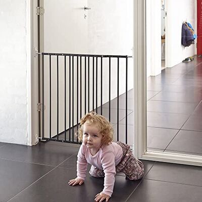 Safetots Puerta de Seguridad Extensible para bebés atornillada de Metal, Negra, 62.5cm 106.8cm, puerta de Seguridad para niños pequeños, Barrera de Seguridad para bebés Safetots Puerta de Seguridad Extensible para bebés atornillada de Metal, Negra, 62.5cm 106.8cm, puerta de Seguridad para niños pequeños, Barrera de Seguridad para bebés