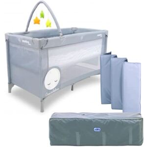Asalvo Cuna de viaje 120x60 Complet Duo para bebé y niños de 0 a 15kg /2 EN 1, Cuna y Parque, Plegable en 30 segundos, Altura ajustable, Gris Luna Asalvo Cuna de viaje 120x60 Complet Duo para bebé y niños de 0 a 15kg /2 EN 1, Cuna y Parque, Plegable en 30 segundos, Altura ajustable, Gris Luna