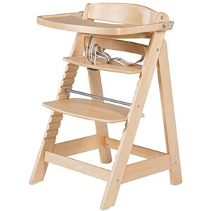 roba Trona Evolutiva de Madera Sit Up Fun + Bandeja Extraíble con un Solo Clic Altura Ajustable Desde 6 Meses hasta 70 kg Natural roba Trona Evolutiva de Madera Sit Up Fun + Bandeja Extraíble con un Solo Clic Altura Ajustable Desde 6 Meses hasta 70 kg Natural