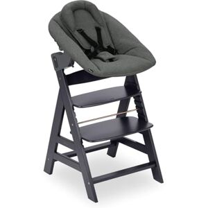 hauck Alpha Newborn Set Plus Trona Evolutiva Bebe con Hamaca Bebe Reclinable desde el Nacimiento, Trona Evolutiva Madera Certificada FSC®, Altura Regulable Gris hauck Alpha Newborn Set Plus Trona Evolutiva Bebe con Hamaca Bebe Reclinable desde el Nacimiento, Trona Evolutiva Madera Certificada FSC®, Altura Regulable Gris
