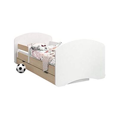 Happy Babies – Cama infantil de doble cara con colchón, diseño moderno con bordes seguros y protección contra caídas, colchón de espuma de 7 cm, bombilla ligera Sin diseño. Talla:190/90 Happy Babies – Cama infantil de doble cara con colchón, diseño moderno con bordes seguros y protección contra caídas, colchón de espuma de 7 cm, bombilla ligera Sin diseño. Talla:190/90