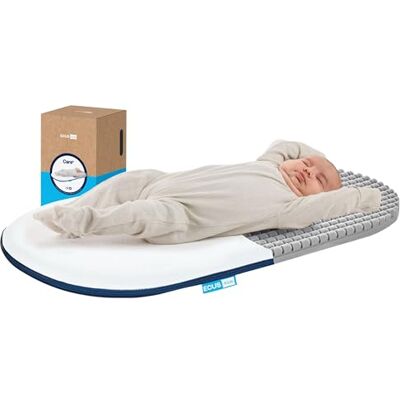 Ecus Kids Colchón Capazo Bebe 75x40 cm Care Mini Xtra-Cool 5 cm Tratamiento antimicrobiano, extra transpirable, tejido Xtra-Cool, soporte uniforme, funda hipoalergénica Ecus Kids Colchón Capazo Bebe 75x40 cm Care Mini Xtra-Cool 5 cm Tratamiento antimicrobiano, extra transpirable, tejido Xtra-Cool, soporte uniforme, funda hipoalergénica