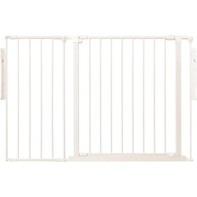 Safetots Separador de Ambientes de Múltiples Paneles, Hasta 115cm de Ancho, Blanca, 70cm de Altura, Divisor de Ambiente con Puerta para Bebés y Niños Pequeños, Instalación Fácil Safetots Separador de Ambientes de Múltiples Paneles, Hasta 115cm de Ancho, Blanca, 70cm de Altura, Divisor de Ambiente con Puerta para Bebés y Niños Pequeños, Instalación Fácil