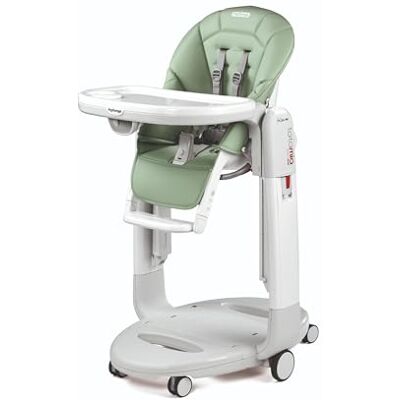 Peg Perego PEG Tatamia Follow Me Trona 3 en 1 desde el Nacimiento: Trona, Hamaca y Mecedora, 9 Alturas, Bandeja Doble, 6 Ruedas, Plegable, 0–3 Años (0–15 kg), Sage Peg Perego PEG Tatamia Follow Me Trona 3 en 1 desde el Nacimiento: Trona, Hamaca y Mecedora, 9 Alturas, Bandeja Doble, 6 Ruedas, Plegable, 0–3 Años (0–15 kg), Sage