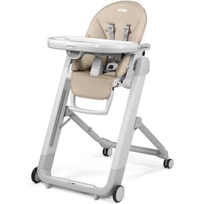 Peg Perego PEG Siesta Follow Me Trona desde el Nacimiento, Reclinable con Función Hamaca, Bandeja Doble, 9 Alturas, 4 Ruedas, Plegable y Compacta, 0-3 Años (0-15 kg), Astral Peg Perego PEG Siesta Follow Me Trona desde el Nacimiento, Reclinable con Función Hamaca, Bandeja Doble, 9 Alturas, 4 Ruedas, Plegable y Compacta, 0-3 Años (0-15 kg), Astral
