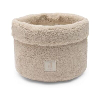 Jollein Cesta de almacenamiento Care Basket Fluffy Sand 14x18cm Organizador, cambiador, accesorios Jollein Cesta de almacenamiento Care Basket Fluffy Sand 14x18cm Organizador, cambiador, accesorios