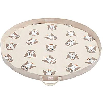 3 Sprouts Búho Blanco Alfombra juguetes, unisex 3 Sprouts Búho Blanco Alfombra juguetes, unisex