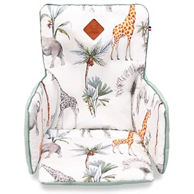 Sevira Kids Cojín para trona de bebé Safari Sevira Kids Cojín para trona de bebé Safari