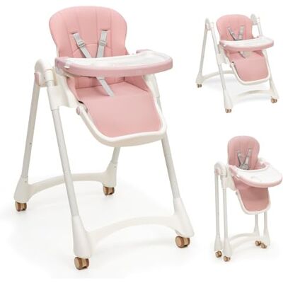 Interbaby Trona Bebé Evolutiva Plegable 6-36 Meses Aluminio (Practic Rosa) Interbaby Trona Bebé Evolutiva Plegable 6-36 Meses Aluminio (Practic Rosa)