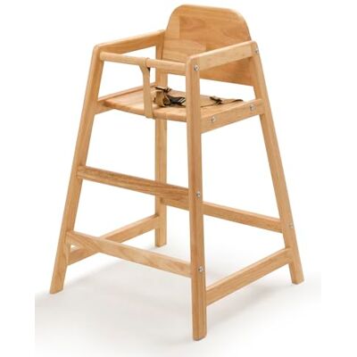 Safetots Simply Silla alta apilable de madera, natural, trona para bebés y niños pequeños, elegante y práctica, trona para tu hogar o silla alta que ahorra espacio para restaurante Safetots Simply Silla alta apilable de madera, natural, trona para bebés y niños pequeños, elegante y práctica, trona para tu hogar o silla alta que ahorra espacio para restaurante