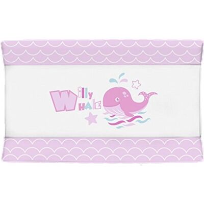PLASTIMYR Willy Whale Vestidor rígido con topes, color rosa PLASTIMYR Willy Whale Vestidor rígido con topes, color rosa
