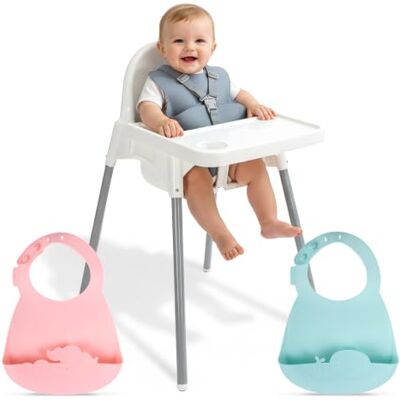 PLASTIMYR Light Trona de Bebé Alta Silla para Comer (Set 2 Baberos) PLASTIMYR Light Trona de Bebé Alta Silla para Comer (Set 2 Baberos)