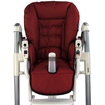Babys-Dreams BambiniWelt Cojín de asiento, funda de repuesto para trona Peg Perego Prima Pappa Diner, 9 colores burdeos Babys-Dreams BambiniWelt Cojín de asiento, funda de repuesto para trona Peg Perego Prima Pappa Diner, 9 colores burdeos