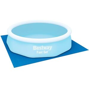 Bestway Tapiz Protector de Suelo 335x335 cm para Piscinas Desmontables Azul