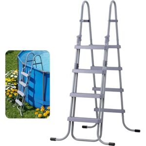 VEVOR Escalera para Piscina Desmontable de 4 Peldaños Capacidad 136kg, Escalera de Seguridad Antideslizante de Acero al Carbono con Pasamanos Ergonómicos, Patas de Goma para Piscina Elevada de 132,1cm VEVOR Escalera para Piscina Desmontable de 4 Peldaños Capacidad 136kg, Escalera de Seguridad Antideslizante de Acero al Carbono con Pasamanos Ergonómicos, Patas de Goma para Piscina Elevada de 132,1cm