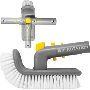 Swimline Cepillo de Piscina, Gris/Amarillo Swimline Cepillo de Piscina, Gris/Amarillo