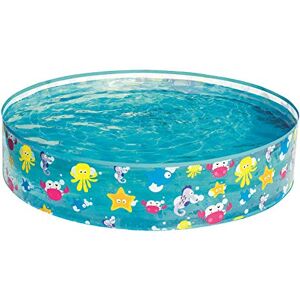 Bestway Piscina Infantil Fill N' Fun Sparkling Sea 122x25 cm, Color Multicolor, Talla Única