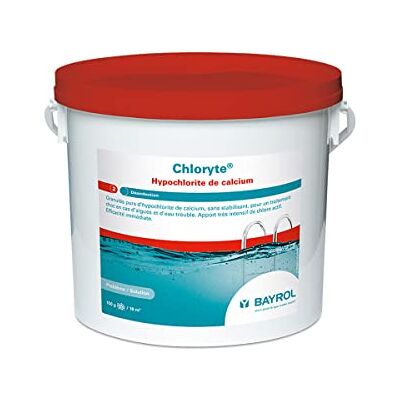 Bayrol CHLORYTE 5 KG 2137201 Sin ácido cianúrico, 150 g/10 m³ en choque, 50 g/10 m³, mantenimiento, cloro sin estabilizador, producción europea Bayrol CHLORYTE 5 KG 2137201 Sin ácido cianúrico, 150 g/10 m³ en choque, 50 g/10 m³, mantenimiento, cloro sin estabilizador, producción europea