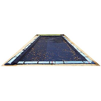 Blue Wave Suciedad Defender Rectangular en Terreno Leaf Red Cubierta de la Piscina Blue Wave Suciedad Defender Rectangular en Terreno Leaf Red Cubierta de la Piscina