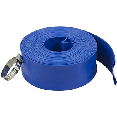 Poolmaster Manguera de lavado para piscina de alta resistencia, colección esencial (5 pulgadas x 50 pies), neutral Poolmaster Manguera de lavado para piscina de alta resistencia, colección esencial (5 pulgadas x 50 pies), neutral