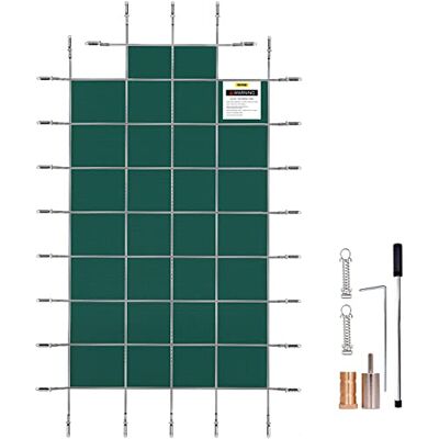 VEVOR Cubierta de Seguridad para Piscina Tamaño de Cubierta 6,1 x 11,6 m Cobertor para Piscina Rectangular Tamaño de Piscina 5,5 x 11 m Lona de Piscina para Piscinas Enterradas de Hogar Jardín Hotel VEVOR Cubierta de Seguridad para Piscina Tamaño de Cubierta 6,1 x 11,6 m Cobertor para Piscina Rectangular Tamaño de Piscina 5,5 x 11 m Lona de Piscina para Piscinas Enterradas de Hogar Jardín Hotel