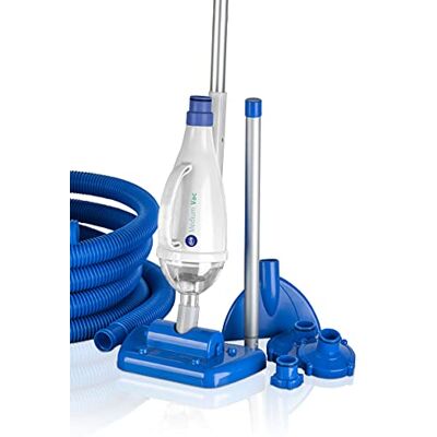 Gre Limpiafondos de Aspiración de Piscina con Succión Manual “Medium Vac”. Para el Fondo de Piscinas Pequeñas y Medianas. Gre Limpiafondos de Aspiración de Piscina con Succión Manual “Medium Vac”. Para el Fondo de Piscinas Pequeñas y Medianas.