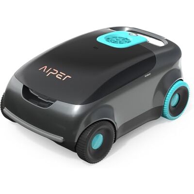 AIPER Robot de Piscina inalámbrico, Limpiador automático de Piscinas con filtración Avanzada de partículas, 100-130 Minutos de autonomía, tecnología de Aparcamiento automático, Ideal para Piscinas de AIPER Robot de Piscina inalámbrico, Limpiador automático de Piscinas con filtración Avanzada de partículas, 100-130 Minutos de autonomía, tecnología de Aparcamiento automático, Ideal para Piscinas de