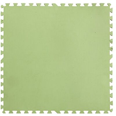 Gre Protector de Suelo para Piscina Fabricado en EVA Verde, 9 Piezas, 4,5 mm de Grosor, Resistente y Antipinchazos Gre Protector de Suelo para Piscina Fabricado en EVA Verde, 9 Piezas, 4,5 mm de Grosor, Resistente y Antipinchazos