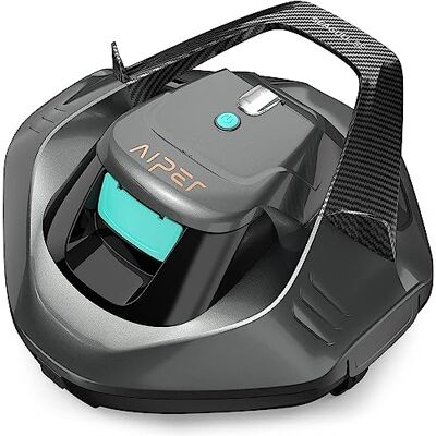 AIPER Robot Piscina, Limpiafondos Piscina para 90 Minutos de Funcionamiento, Aspirador de Piscina con Dos Motores de Accionamiento, Ideal para Piscinas de hasta 80 m² AIPER Robot Piscina, Limpiafondos Piscina para 90 Minutos de Funcionamiento, Aspirador de Piscina con Dos Motores de Accionamiento, Ideal para Piscinas de hasta 80 m²
