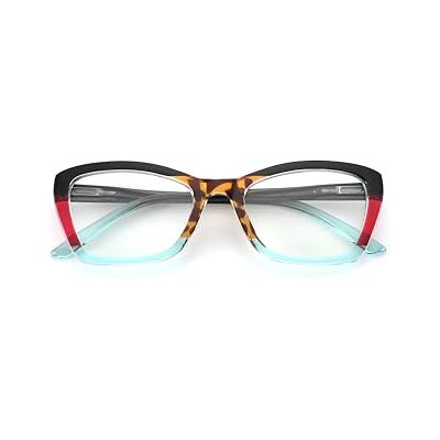 GianMarcoVenturi Gafas de lectura Bari Multicolor Azul +1,50, Azul Multicolor, 1.5 Diottria GianMarcoVenturi Gafas de lectura Bari Multicolor Azul +1,50, Azul Multicolor, 1.5 Diottria