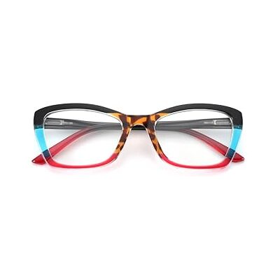 GianMarcoVenturi Gafas de lectura Bari Multicolor Rojo +2,50, Rojo Multicolor, 2.5 Diottria GianMarcoVenturi Gafas de lectura Bari Multicolor Rojo +2,50, Rojo Multicolor, 2.5 Diottria
