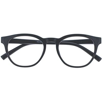 OPULIZE Blu Gafas de Lectura con Bloqueo de Luz Azul Montura Redonda Gris Bisagras de Muelle Mejoran el Sueño Ordenador Gaming Antirreflejante Hombre Mujer B5-7 +1.50 OPULIZE Blu Gafas de Lectura con Bloqueo de Luz Azul Montura Redonda Gris Bisagras de Muelle Mejoran el Sueño Ordenador Gaming Antirreflejante Hombre Mujer B5-7 +1.50