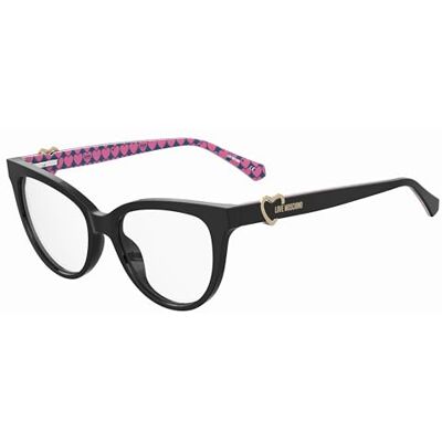 Love Moschino Gafas de Vista MOSCHINO LOVE MOL609 807 BLACK 52/17/140 Mujer Love Moschino Gafas de Vista MOSCHINO LOVE MOL609 807 BLACK 52/17/140 Mujer