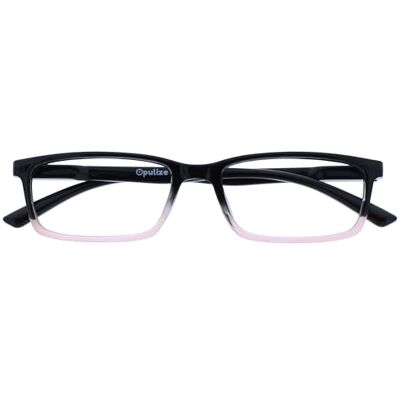 OPULIZE See Gafas Filtro Luz Azul Montura Estrecha Bisagras de Resorte Mejoran Sueño Reducen Dolor de Cabeza Ordenador Videojuegos Antirreflejante Negro a Rosa Hombre Mujer B9-4 +0.00 OPULIZE See Gafas Filtro Luz Azul Montura Estrecha Bisagras de Resorte Mejoran Sueño Reducen Dolor de Cabeza Ordenador Videojuegos Antirreflejante Negro a Rosa Hombre Mujer B9-4 +0.00