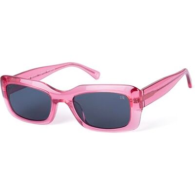 Botaniq Gafas cuadradas de acetato rosa para mujer, opcional con nivel de visión (modelo ) Botaniq Gafas cuadradas de acetato rosa para mujer, opcional con nivel de visión (modelo )
