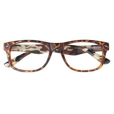 Prontoleggo Gafas de lectura Mod. Mimetic marrón/moteado – Dioptría +3,00 – 1 unidad Prontoleggo Gafas de lectura Mod. Mimetic marrón/moteado – Dioptría +3,00 – 1 unidad