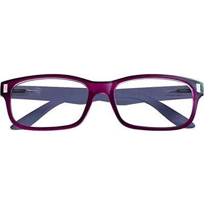 Prontoleggo Gafas de lectura Mod. Dandy Amaranto/Gris Dioptría +1,00-1 unidad Prontoleggo Gafas de lectura Mod. Dandy Amaranto/Gris Dioptría +1,00-1 unidad