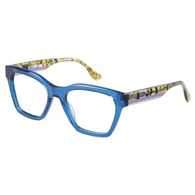 Botaniq 52 Prescription Eyewear Frames, Azul, Mujeres Botaniq 52 Prescription Eyewear Frames, Azul, Mujeres