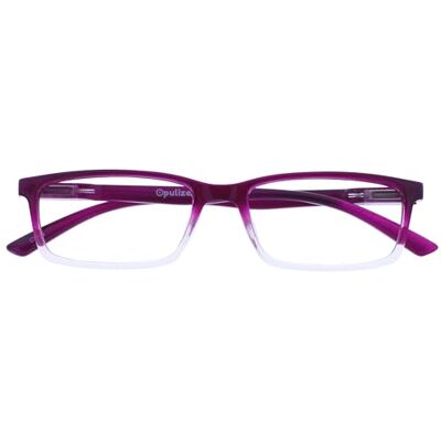 OPULIZE See Gafas Lectura Filtro Luz Azul Montura Estrecha Bisagras de Resorte Mejoran Sueño Reducen Dolor de Cabeza Ordenador Videojuegos Antirreflejante Morado Hombre Mujer B9-5 +3.50 OPULIZE See Gafas Lectura Filtro Luz Azul Montura Estrecha Bisagras de Resorte Mejoran Sueño Reducen Dolor de Cabeza Ordenador Videojuegos Antirreflejante Morado Hombre Mujer B9-5 +3.50