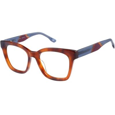 Botaniq Bio-1132 Brillenfassung Marco de prescripción Eyewear, Marrón/Beige, Patrón de Tareado, 54 para Mujer Botaniq Bio-1132 Brillenfassung Marco de prescripción Eyewear, Marrón/Beige, Patrón de Tareado, 54 para Mujer