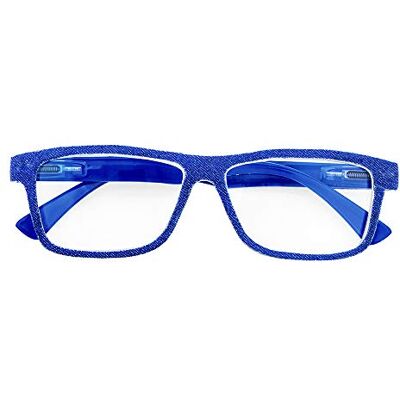 Corpootto Gafas de lectura Jeans azul + 3,00-20 g Corpootto Gafas de lectura Jeans azul + 3,00-20 g