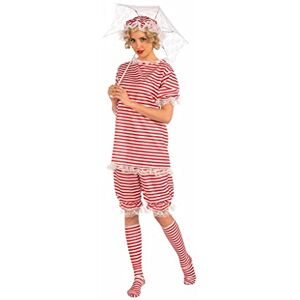 Rubies Bristol Novelty AC556 Traje de baño Bettie para mujer, talla 40-44, color blanco Halloween Rubies Bristol Novelty AC556 Traje de baño Bettie para mujer, talla 40-44, color blanco Halloween
